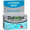 Dulcolax Stool Softener Liquid Gels 25 ea (Pack of 6)