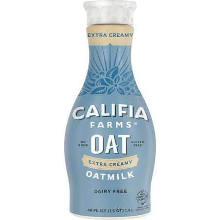 Califia Farms Extra Creamy Oat Milk 48 Fluid Ounces