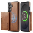 thumbnail image 2 of MAGKING Case For Samsung Galaxy A57 5G, RFID Blocking, PU Leather,Compatible With MagSafe Detachable 2 In 1 Wallet With Multi-Card Slots,Magnetic Protective Cover,Brown,For Galaxy A57 (5G), 2 of 8