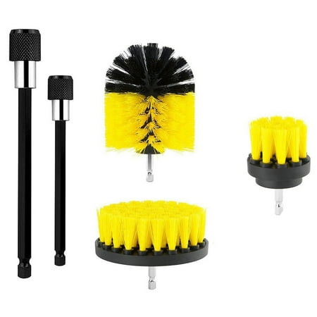 

cleaning brush 5Pack Cleaning Extended Long Attachment Set All Purpose Rim Drill Scrub Brushes Kit