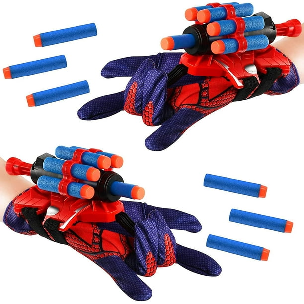 Hero Baby Kit Lanzatelarañas Spiderman Guantes Con Lanzadores