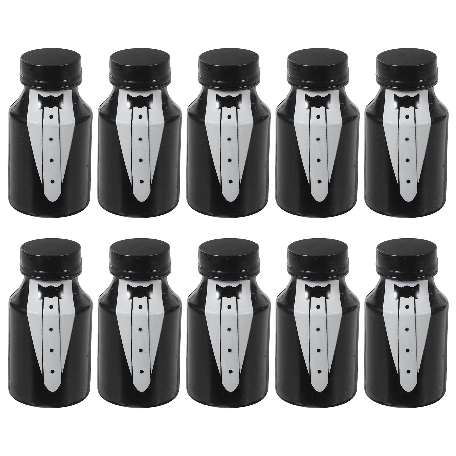 10pcs Mini Bubble Bottles Empty Bubble Bottles Wedding Party Bubble Bottles