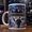 Black, variant on Personalized Police Mug Gift for Officer, Cop Coffee Cup with Patrol Car Design