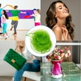thumbnail image 6 of Uxcell 12 Pcs Dance Scarves 18" x 18" Juggling Scarves for Play Magic Music Green, 6 of 6