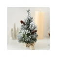 thumbnail image 3 of 30/40CM Christmas Tree Desktop Ornament Mini Snow Frost Xmas Gifts Decors, 3 of 5