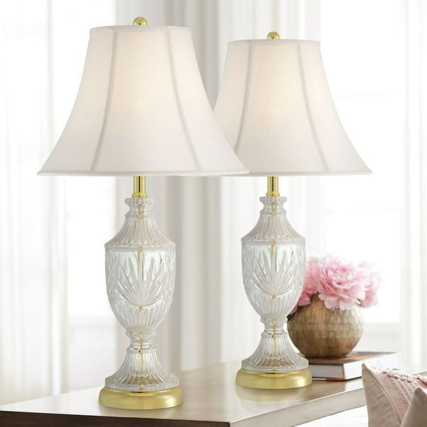 Regency Hill Traditional Table Lamps, Brass Table Lamps For Bedroom
