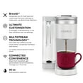 thumbnail image 3 of Keurig K-Supreme SMART, Single Serve Coffee Maker with WiFi Compatibility, 4 Brew Sizes, White, 3 of 11