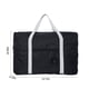 thumbnail image 3 of Bolsa de viaje de gran capacidad con funda para carrito | Bolsa organizadora plegable para gimnasio y deportes | Tela Oxford impermeable para hombres y mujeres | Ideal para llevar en avión y viajes, 3 of 8