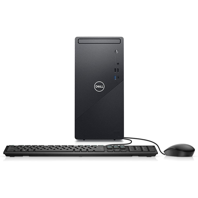 Dell Inspiron 3891 Compact Tower Desktop - Intel Core i5, 16GB DDR4 RAM,  256GB SSD, 1TB SATA HDD, Intel UHD Graphics 630, 2Yr OnSite, 6 Months Dell 