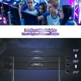 thumbnail image 6 of Gymax 63 inch Height Adjustable Gaming Desk w/Mouse Pad & USB Gaming Handle Rack, 6 of 10