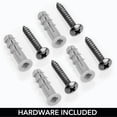 thumbnail image 4 of 6 Tier Steel Towel Holder for Bathroom Wall - Wall Mounted Organizer - Graphite Gray, 4 of 7
