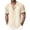 Khaki, variant on Fwqbns Men's Vintage Bowling Shirt Short Sleeve Cuban Collar Beach Casual Shirt, Breathable Four-Sided Elastic Fabric for Outdoor Summer Activities