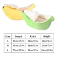 thumbnail image 5 of Cute Banana Cat Bed House,Warm Soft Punny Dogs Sofa Sleeping Playing Resting Banana Bed,Lovely Pet Supplies for Cats Small Dog Rabbit, 5 of 7