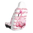 thumbnail image 2 of Balery Flamingo Pattern Car Seat Cover - Soft & Breathable Front Premium Covers with Non-Slip Protector Fits Most Automotive, Vans, SUVs, Trucks - 1 Unit, 2 of 5