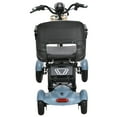 thumbnail image 2 of Exclusive 36 Miles  Long Range Medical Scooter, Foldable Portable Allowed on Airplanes - Stylish Sky Blue, 2 of 9