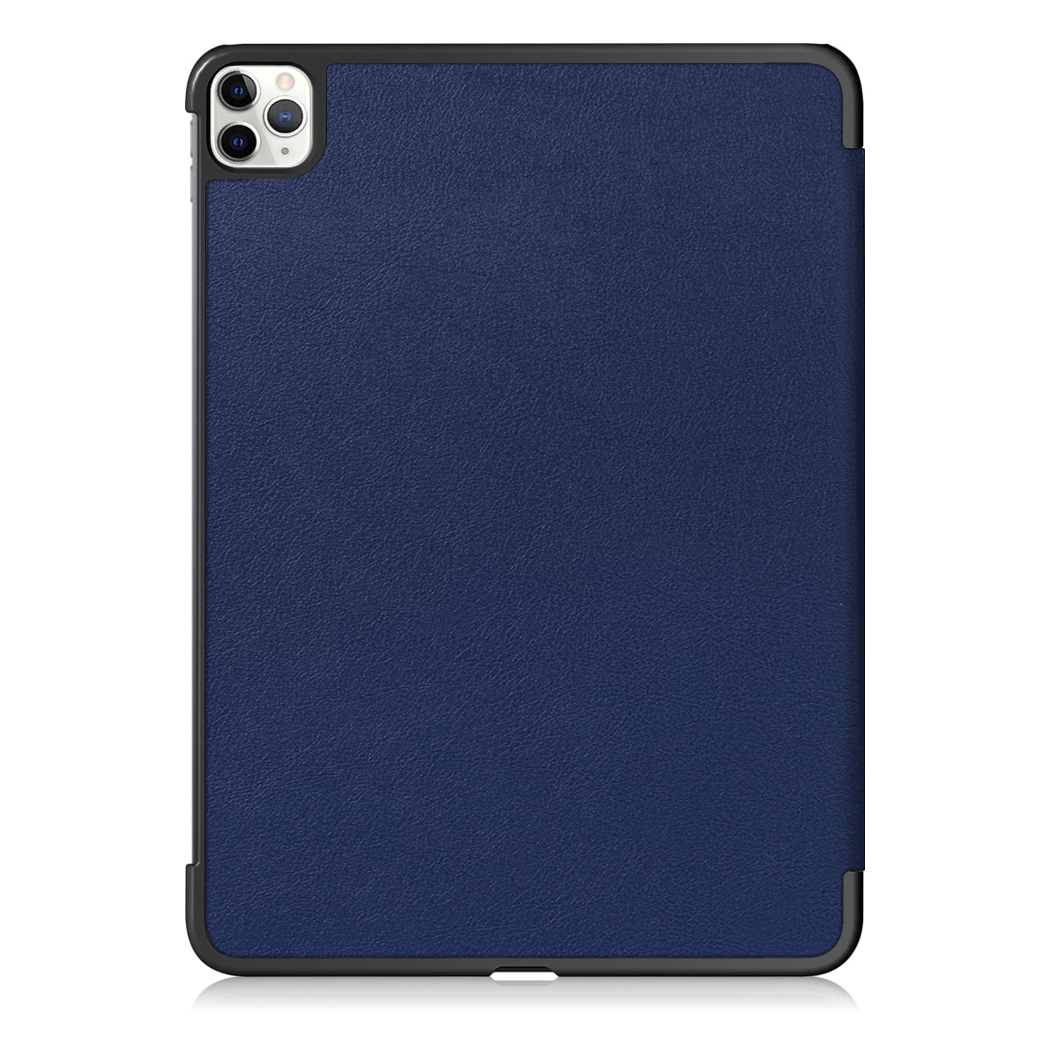 Allytech iPad Pro 11 2020 Case 2nd Generation, Slim Lightweight [Support Apple Pencil Charging] Auto Sleep Wake Trifold Stand Protective Smart Cover Case for Apple iPad Pro 11 Inch 2020 - Darkblue