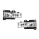 thumbnail image 1 of Par Faros Delanteros Sierra 1992 A 1998 Gmc Cristal Genérica ., 1 of 4