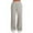 *Gray, variant on ClodeEU Womens Mid Waist Pants,Elastic Waist Wide Leg Pant with Pockets,Casual Loose Trousers Yellow,Womens Plus XL