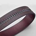 thumbnail image 2 of Men's Belt, Leather Belt for Men, Brown Adjustable Belted Automatic Buckle 3.5cm * 115cm (Box Included), Business Leather Belt, Holiday Gifts Man Gift, 2 of 5