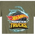 thumbnail image 3 of Hot Wheels - Monster Trucks Logo - Kids Toddler And Youth Short Sleeve Tee, 3 of 5