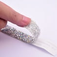 thumbnail image 2 of Sparkle avec Accessoires de Bijoux DIY : Style Colle Arrière Décolleté Direct Adhésif Résine Maille Perceuse Couleur Argent Blanc AB Pointe Bas Strass, 2 of 4
