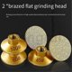 thumbnail image 4 of For 1pcs M14 2inch Brazing Diamond Brazed Flat Grinding Abrasive, 4 of 5