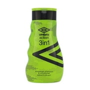 Umbro Action 3 In 1 Shower Gel Shampoo Conditioner 13.5oz 400ml