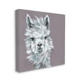 thumbnail image 3 of Stupell Industries Adventurous Llama Breezy White Haired Alpaca Wise Glance,24 x 24, Design by Michele Norman, 3 of 5