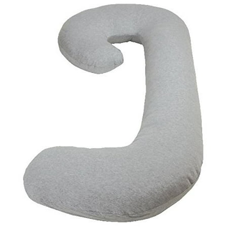 Leachco Snoogle Total Body Pillow Gray Walmart Com