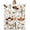 White Brown, variant on Cute Ghosts Throw Blanket Cartoon Flower Cactus Bed Blanket for Kids Boys Girls, Halloween Western Cowboy Blanket for Couch Sofa, Soft and Breathable Fleece Blanket(30 x 40 Inches)