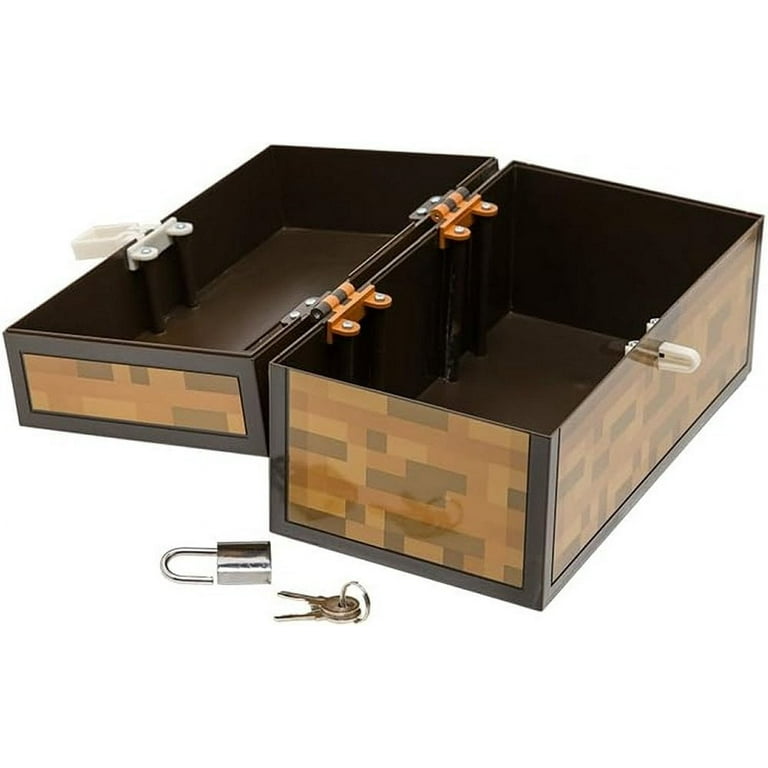 Mojang Minecraft Chest Money Box Coin Bank with Lock Video Game