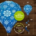 thumbnail image 3 of Briarwood Lane Let It Snow Snowflakes Hot Air Balloon Spinner, 3 of 6