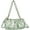 Lightgreen, variant on Women's Hobo Handbags Satchels PU Leather Shoulder Purse Cute Top Handle Bags Y2K 90s Underarm Bag