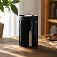 thumbnail image 6 of Airtight Light-Proof Coffee Canister with Sealed Lid Dark Food Storage Container for Coffee Tea Dry Goods Kitchen, 6 of 7