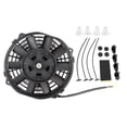 thumbnail image 2 of 7in 12V Radiator Cooling Fan Slim Electric Radiator Cooling Fan Universal With Mounting Kit, 2 of 8