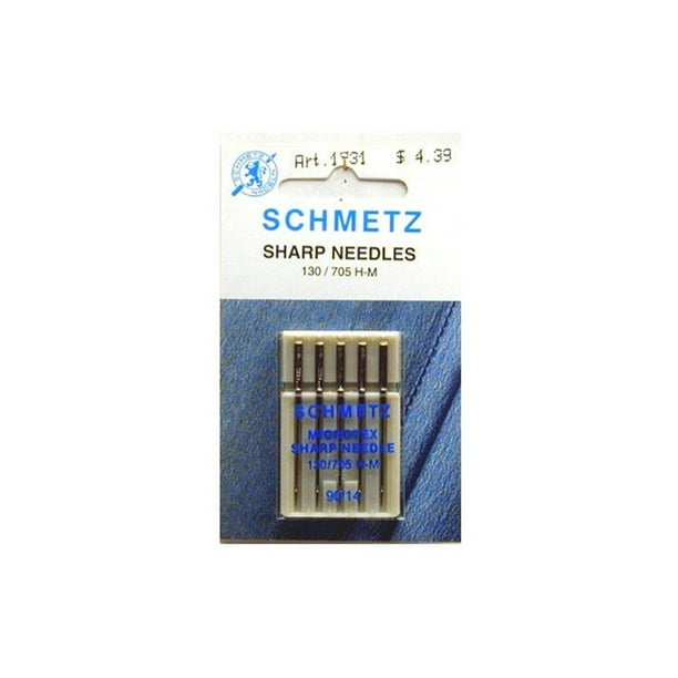 Schmetz Mach Aiguille Microtex Sharp Sz 90/14 5Pc