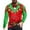 Red, variant on Mens Christmas Polo T-Shirt Long Sleeve Round Neck Christmas Special Print Mens Festivel Clothing,Green,2XL