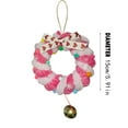 thumbnail image 4 of Lovely Mini Christmas Wreath, Artificial Xmas Wreaths for Christmas Tree Ornament, Ideal for Front Door, Mantel & Window Birthday Christmas Decorations, 4 of 10