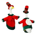 thumbnail image 6 of Sunshinehomely Christmas Garden Goose Costume, Seasonal Outfit Details for Decorative Goose Figures, Goose Statue Holiday Clothing for Garden Decor Displays and Entryways, 6 of 9