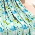 thumbnail image 3 of LightBlue Dinosaurs Trees Pattern Blanket,Comfortable Soft Lamb Wool Throw Blanket,All Season,Warm Lightweight Blankets for Sofa Bed Couch Living Room Chair,30"x40", 3 of 4