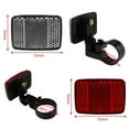 thumbnail image 5 of Bicycle Bike Handlebar Reflector Reflective Front Rear Warning Light Safety Lens, 5 of 7