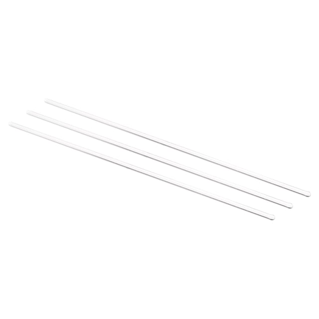 Unique Bargains 3.3 Borosilicate Glass Stick 9.84' Length 4mm Dia Stir Rod Round for Lab Kitchen Science 3Pcs