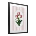 thumbnail image 2 of Stupell Industries French Country Spring Tulips on Stripes Black Framed Print Under Glass, 13 x 16, by Ink Drop Loft, 2 of 8
