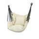 thumbnail image 4 of Silla hamaca para acampar, resistente, transpirable, colgante, con asiento oscilante Blanco, 4 of 9