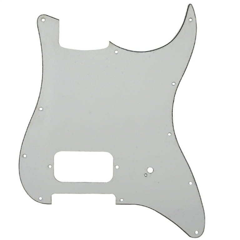 Guitar Pickguard One Humbucker White For Strat Electric Guitar Scratch Plate