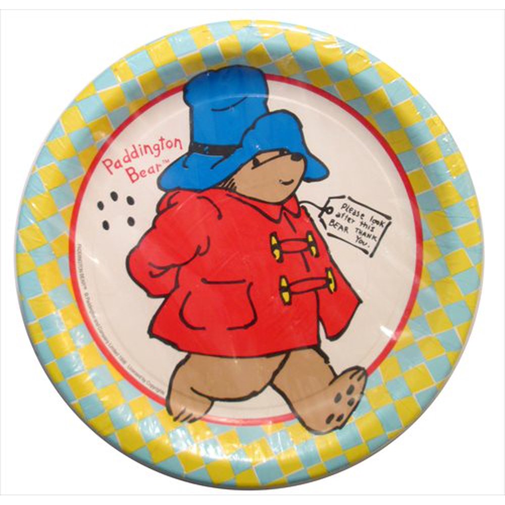 Paddington Bear Large Paper Plates (8ct)