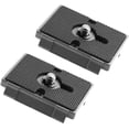 thumbnail image 1 of ERDS-2 PCS Quick Release Plate Tripod Camera for Manfrotto Mount Plate 200pl-14 RC2 Cameras Tripod Head, 1 of 4