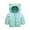 Green, variant on Odeerbi Baby Boys Girls Coats Winter Outerwear Jackets Cute Jacket Kids Light Down With Ear Hoodie Spring Clothes Infant Children's Clothing