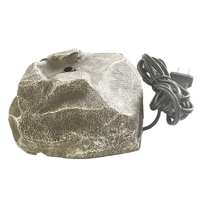 DOLITY Bird Bath Water with Water Pump Rock Waterfall Aquariums Water