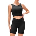 thumbnail image 1 of Top deportivo de invierno de felpa para mujer, para correr, yoga, manga larga, elástico, ajustado, cuello redondo, gris, 4/S,:;:;, 1 of 6